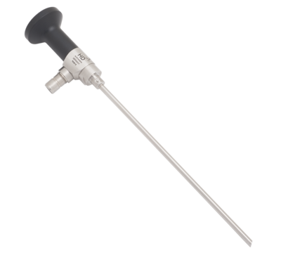 Description: Standard arthroscopic video camera has a diameter of 4 mm. Within the ankle, smalle...