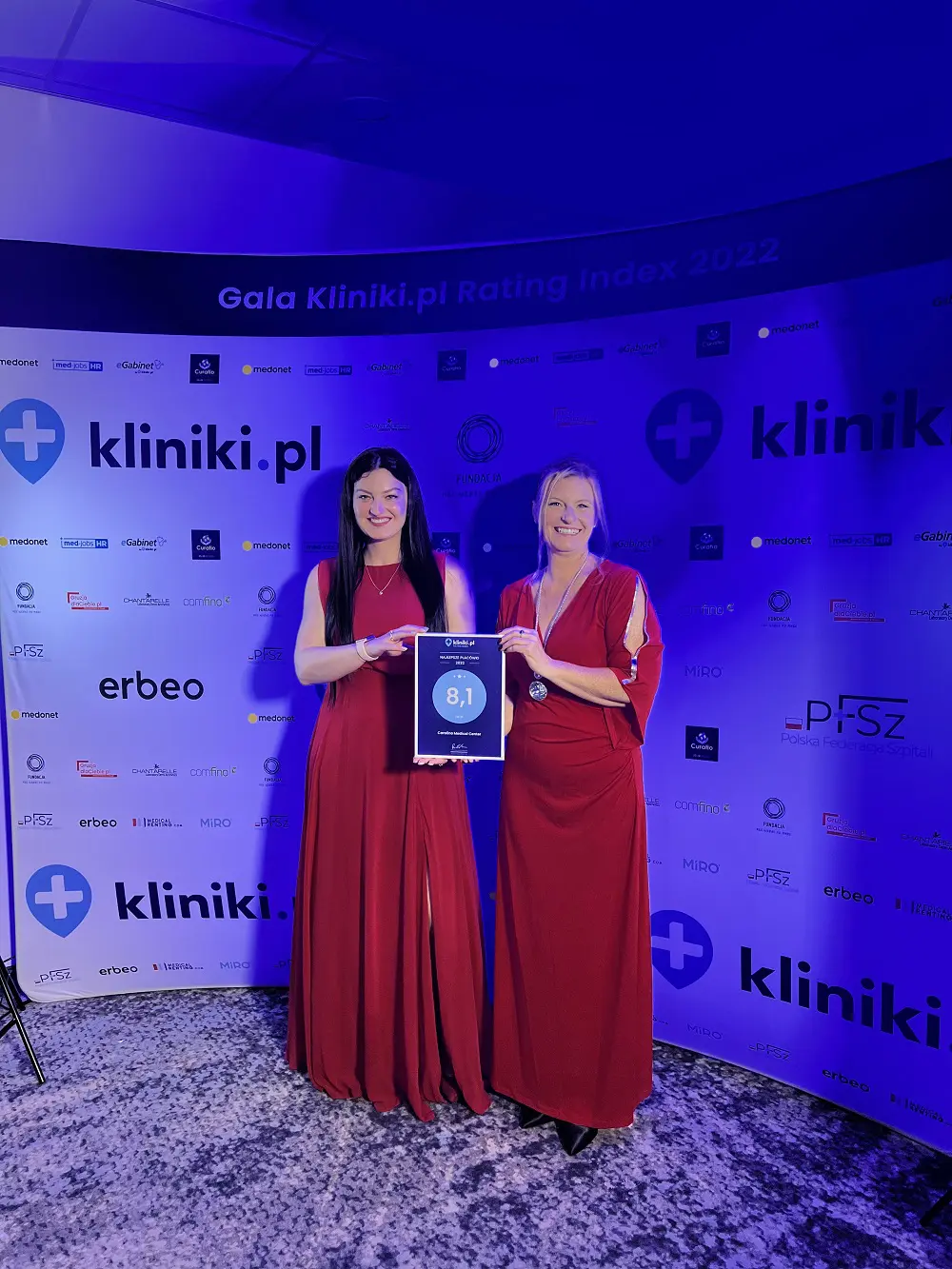 Nagrodę odebrały Danuta Milanowska oraz Julia Skłodowska.