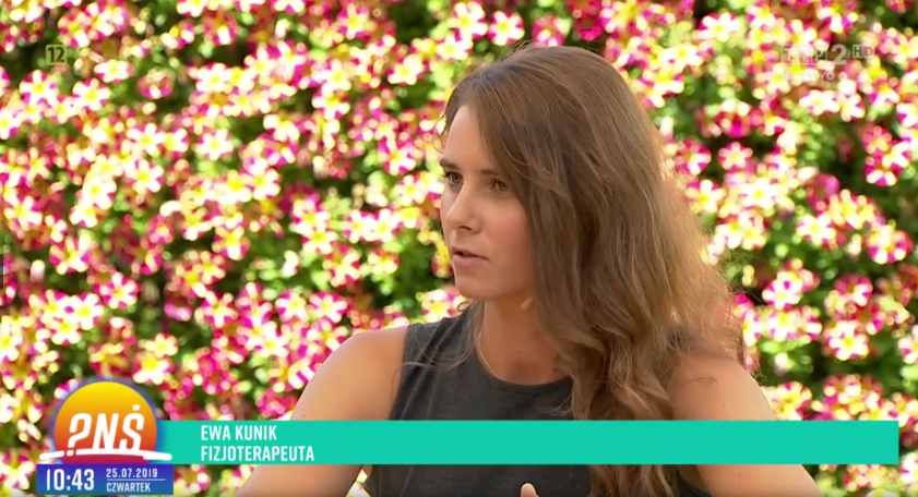 Ewa Kunik o pływaniu i jego wpływie na kręgosłup | „Pytanie na śniadanie”, TVP2