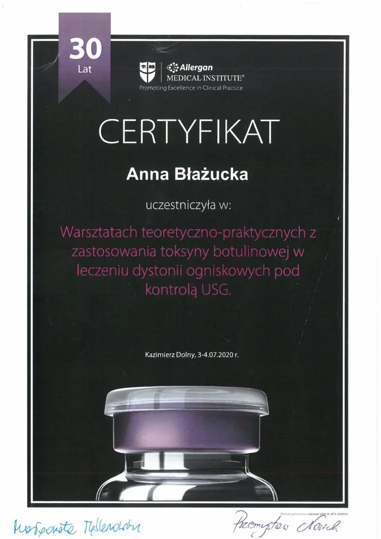 Dr n. med. Anna Błażucka