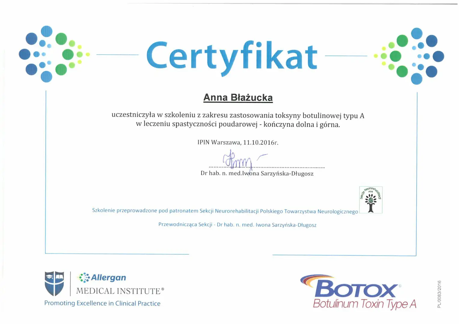 Dr n. med. Anna Błażucka