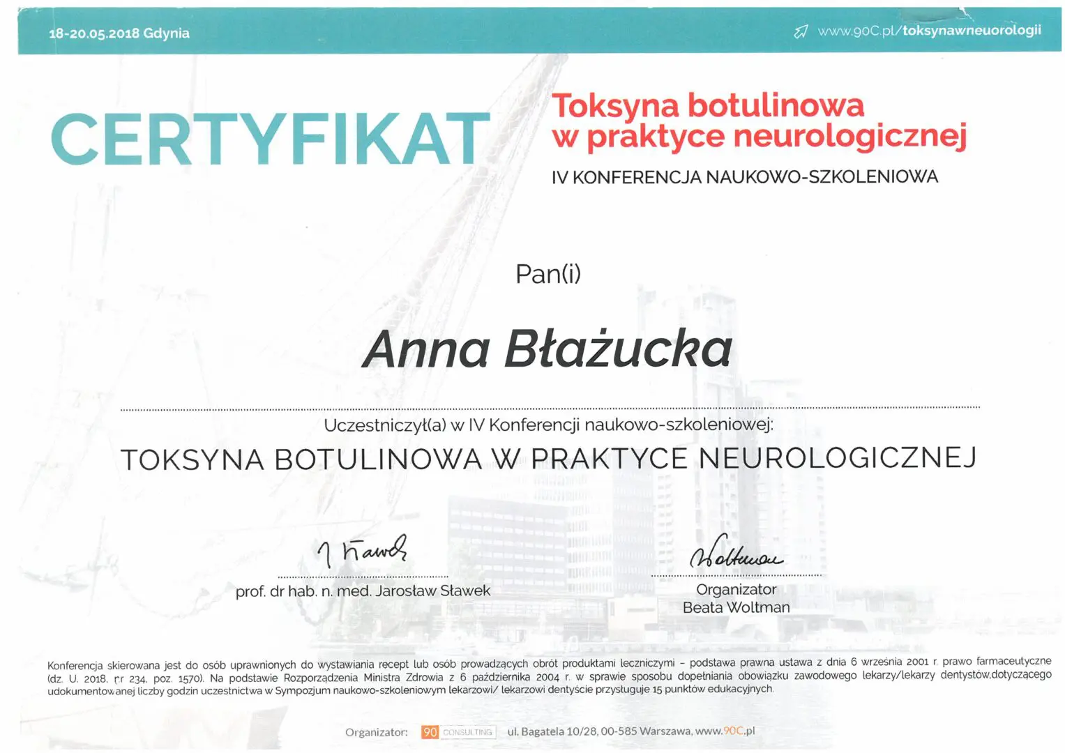 Dr n. med. Anna Błażucka