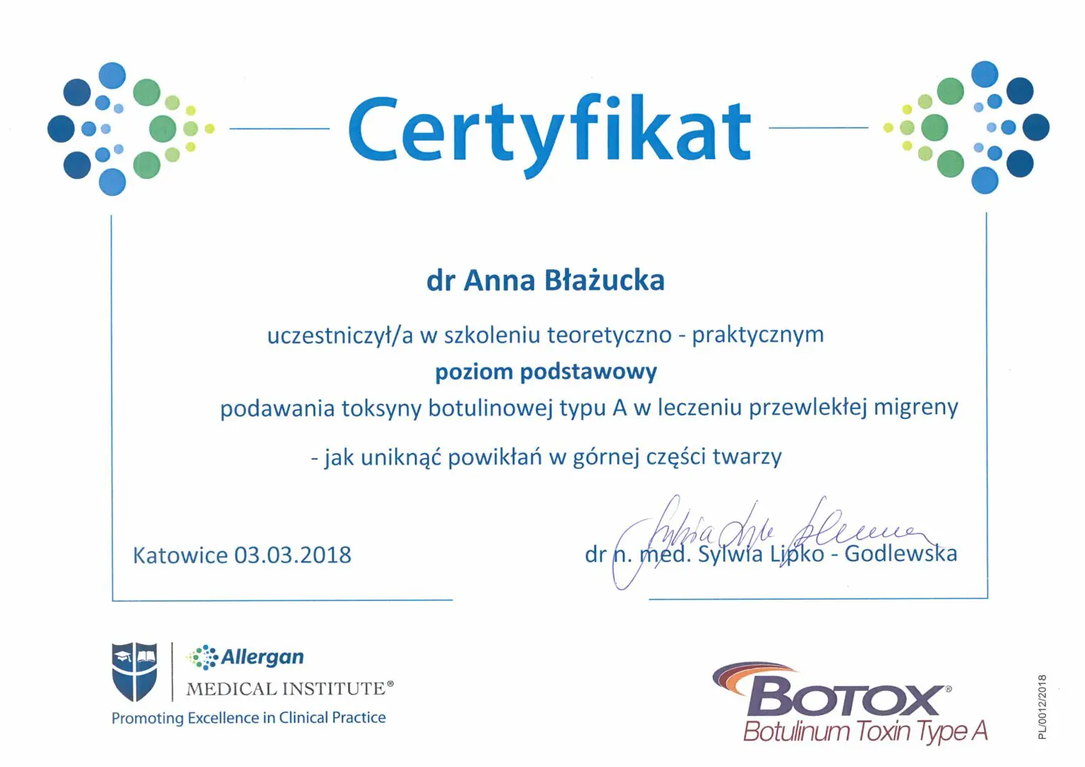 Dr n. med. Anna Błażucka