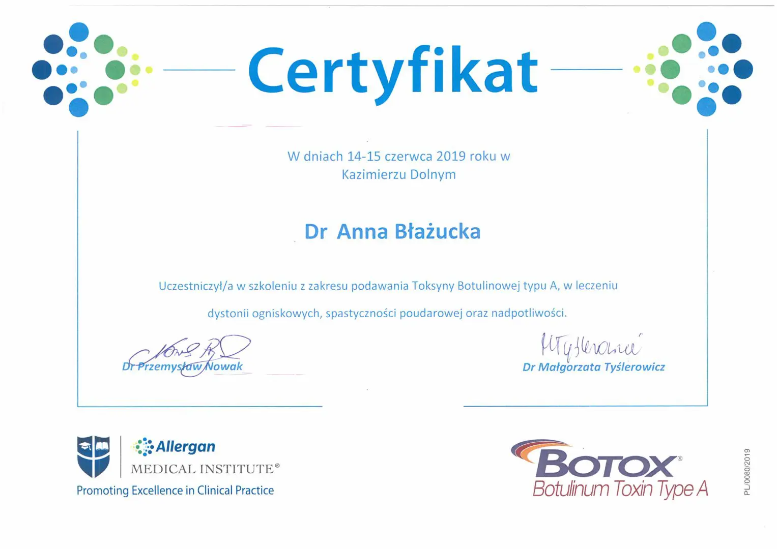 Dr n. med. Anna Błażucka