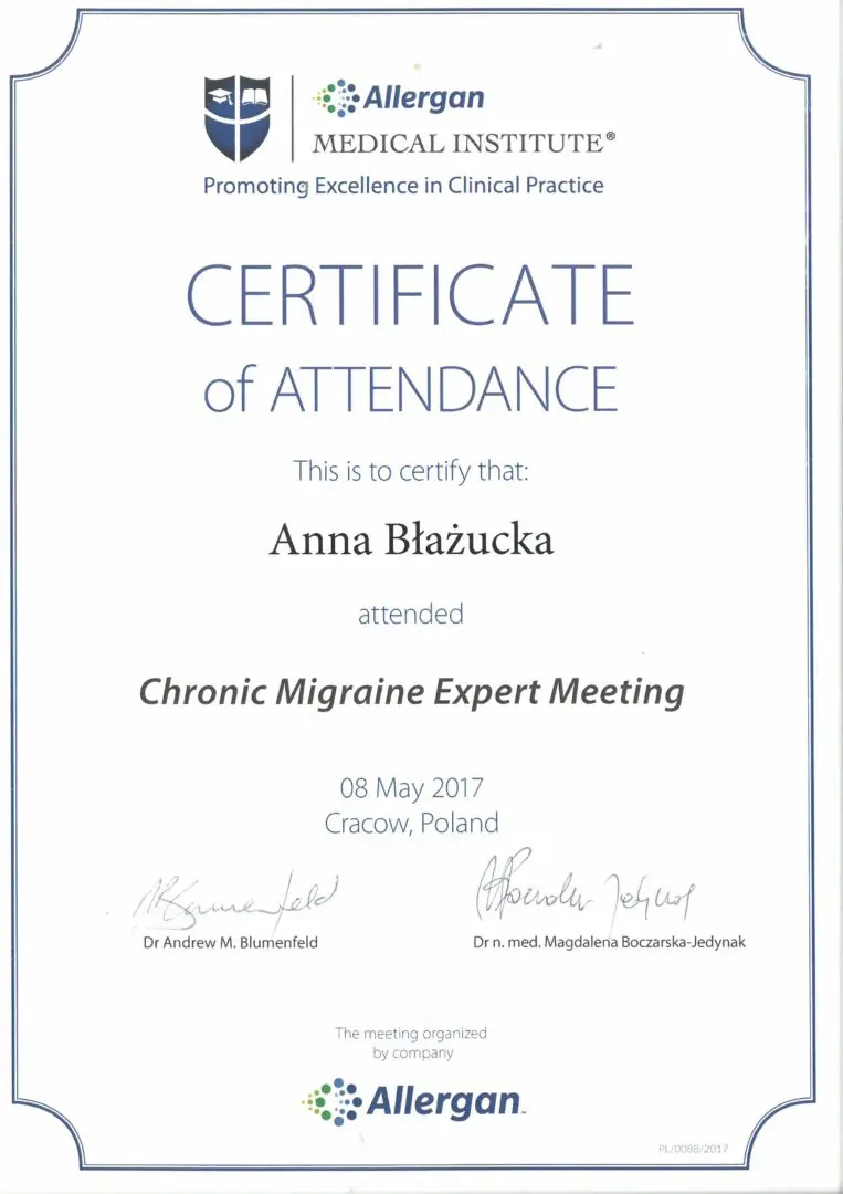 Dr n. med. Anna Błażucka