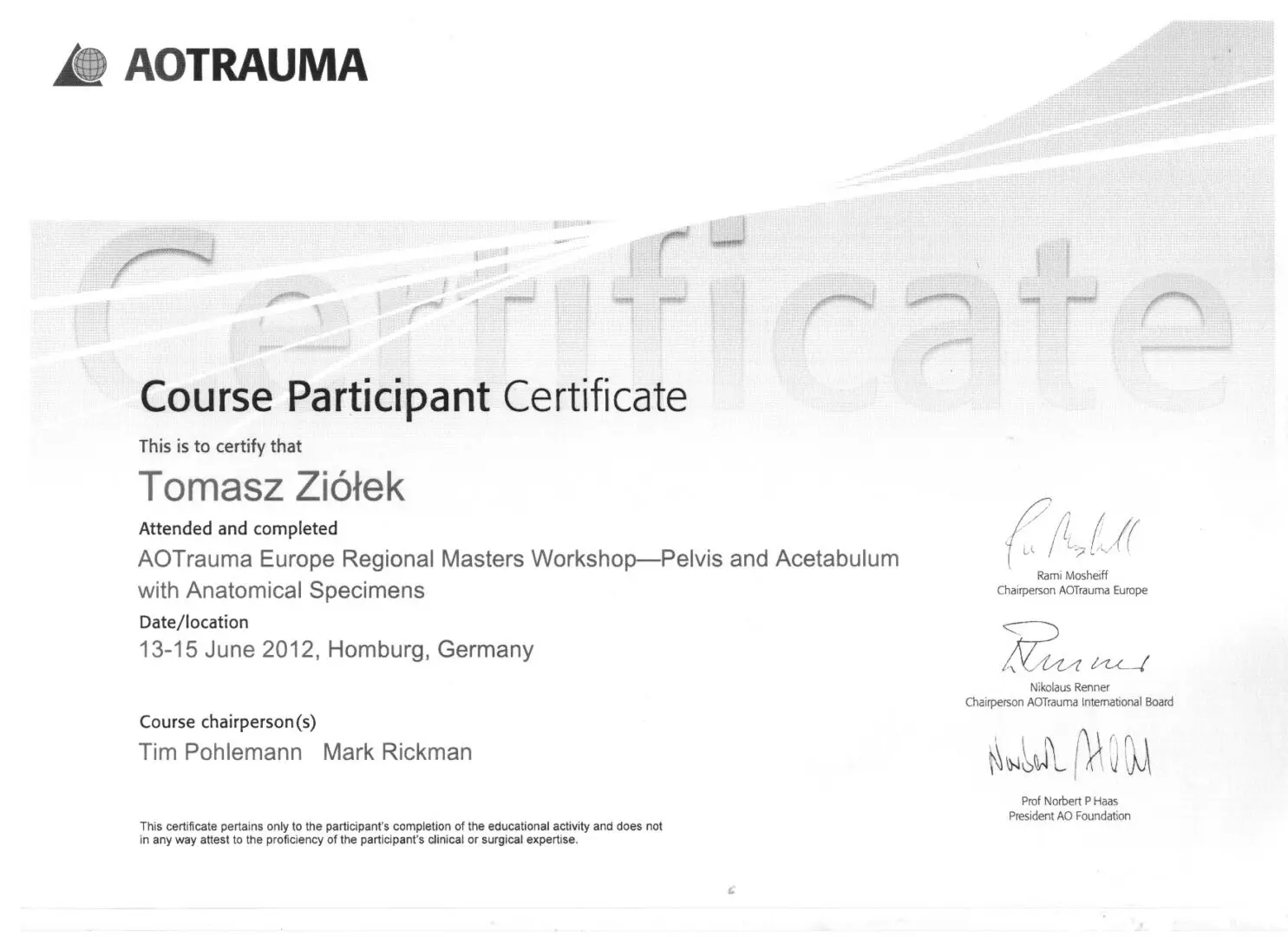 lek. Tomasz Ziółek