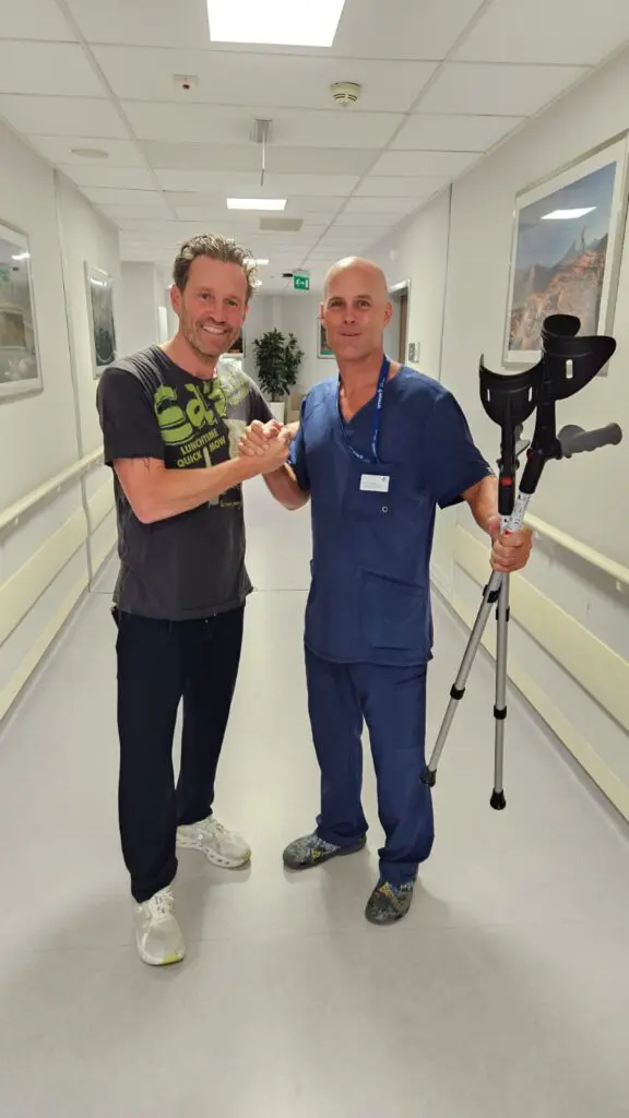 Mariusz Czerkawski i Łukasz Luboiński