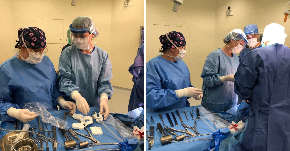 Pierwszy-zabieg-protezy-kolana-custom-made-w-Polsce_Carolina-Medical-Center