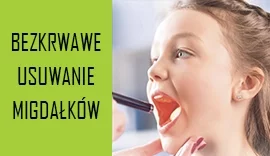 O bezkrwawej operacji migdałków podniebiennych opowiadają dr P. Szwedowicz i N. Górski w miesięczniku „Żyj długo”